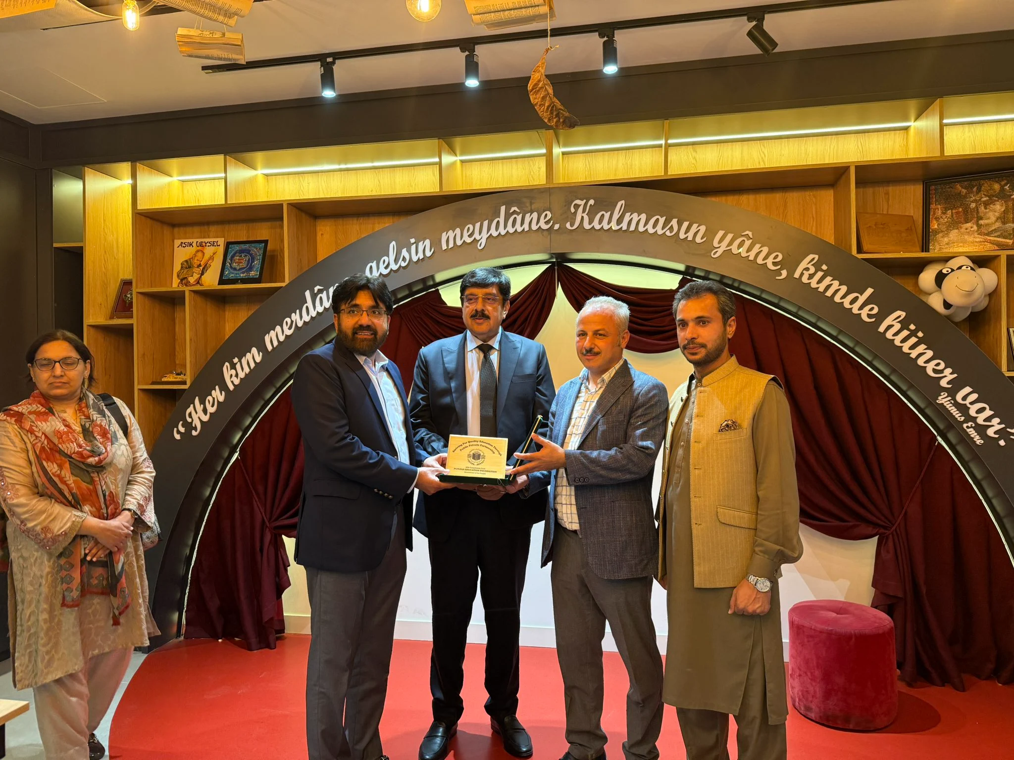 Pakistan Punjab Eğitim Vakfı Heyetinden Okulumuza Ziyaret